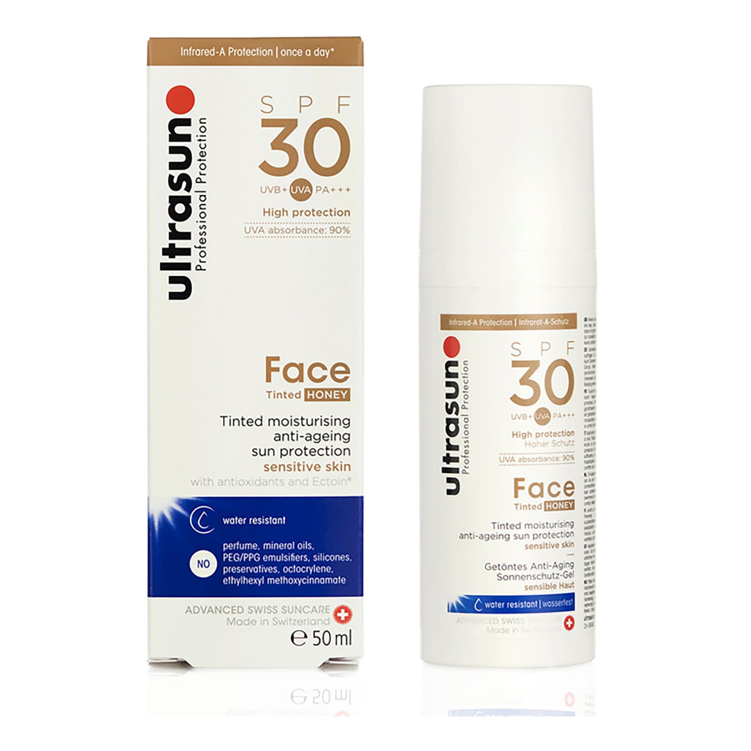 Ultrasun Tinted Face Cream SPF 30 (50ml) - Image 15