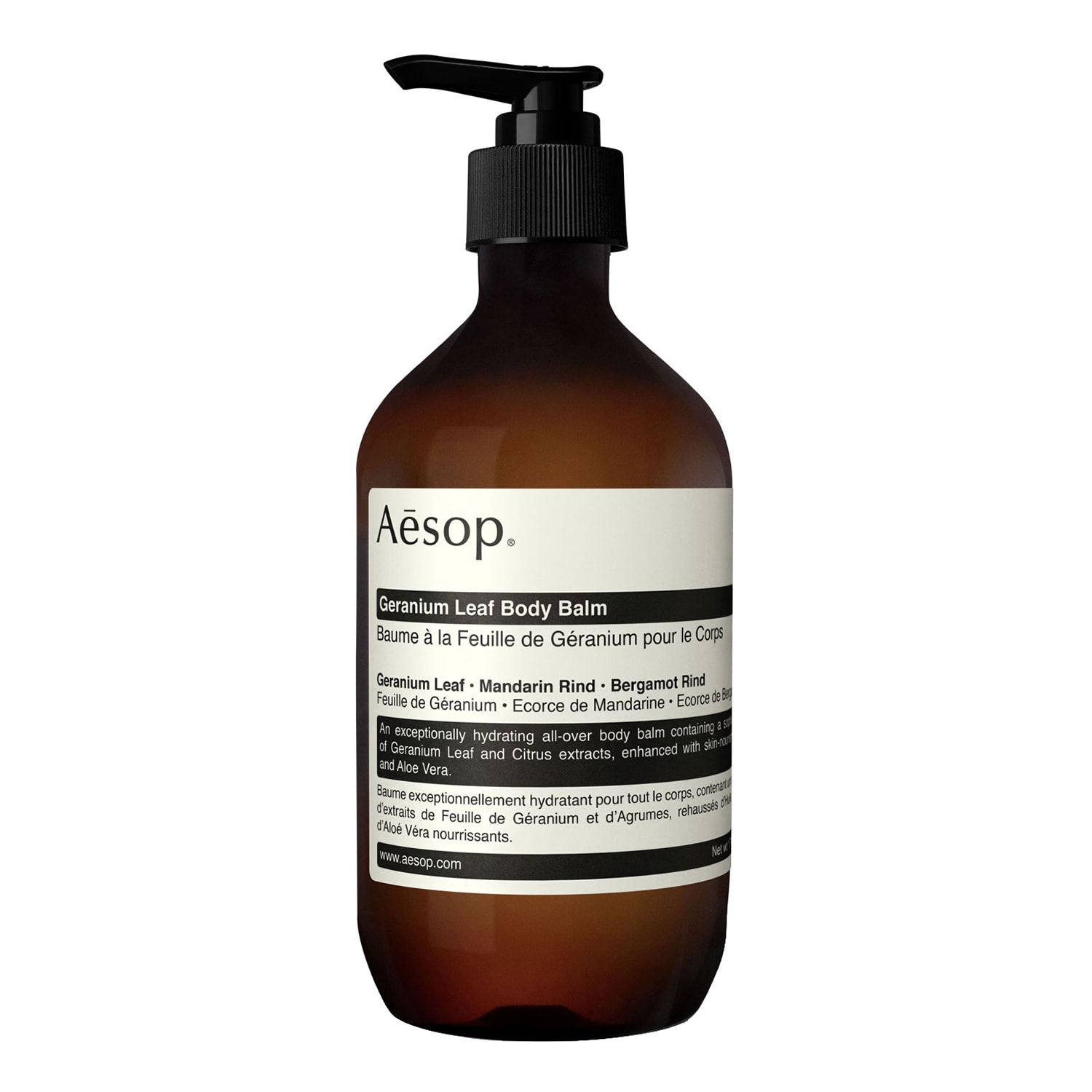 Aesop Light Geranium Leaf Body Balm 500Ml | Targets Dry Area | Delivers Deep & Lasting Hydration | Suitable For All Skin Types - Image 5