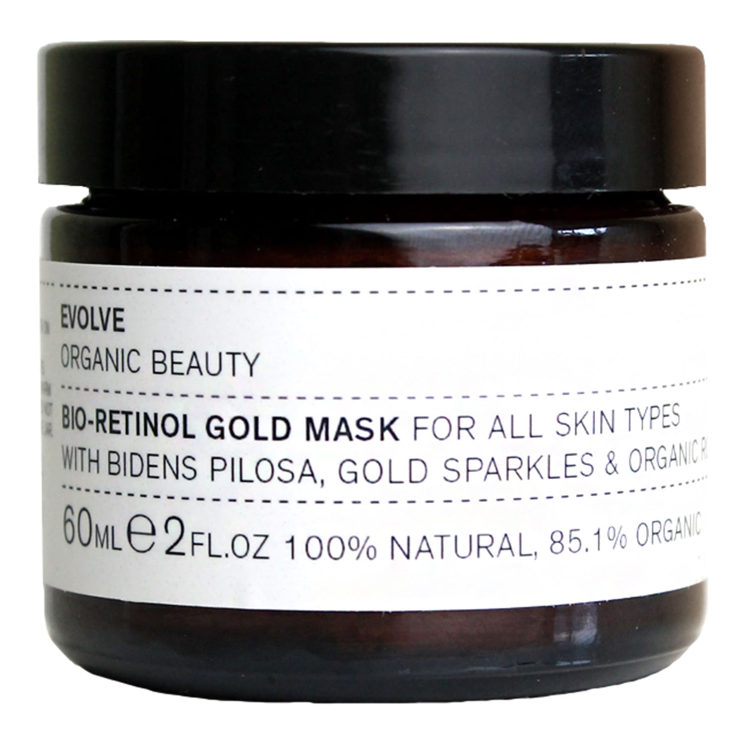 Evolve Beauty Bio-Retinol Gold Mask 60Ml