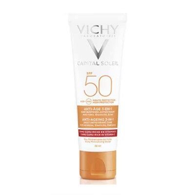 Capital Soleil Anti-Ageing 3-in-1 SPF50