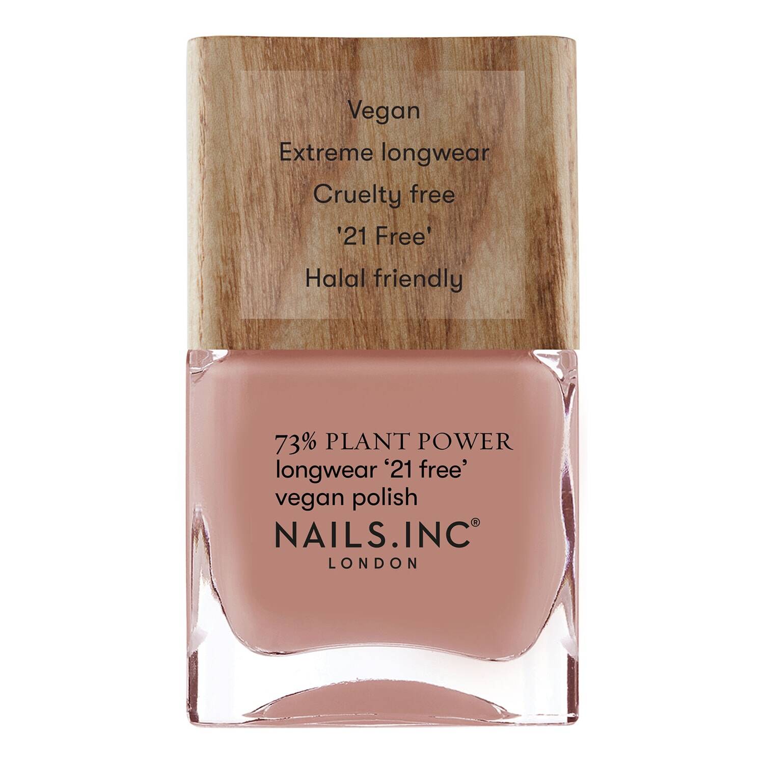 Nailsinc 73% Plant Power - Good Energy Eifficent Nail Polish 14Ml
