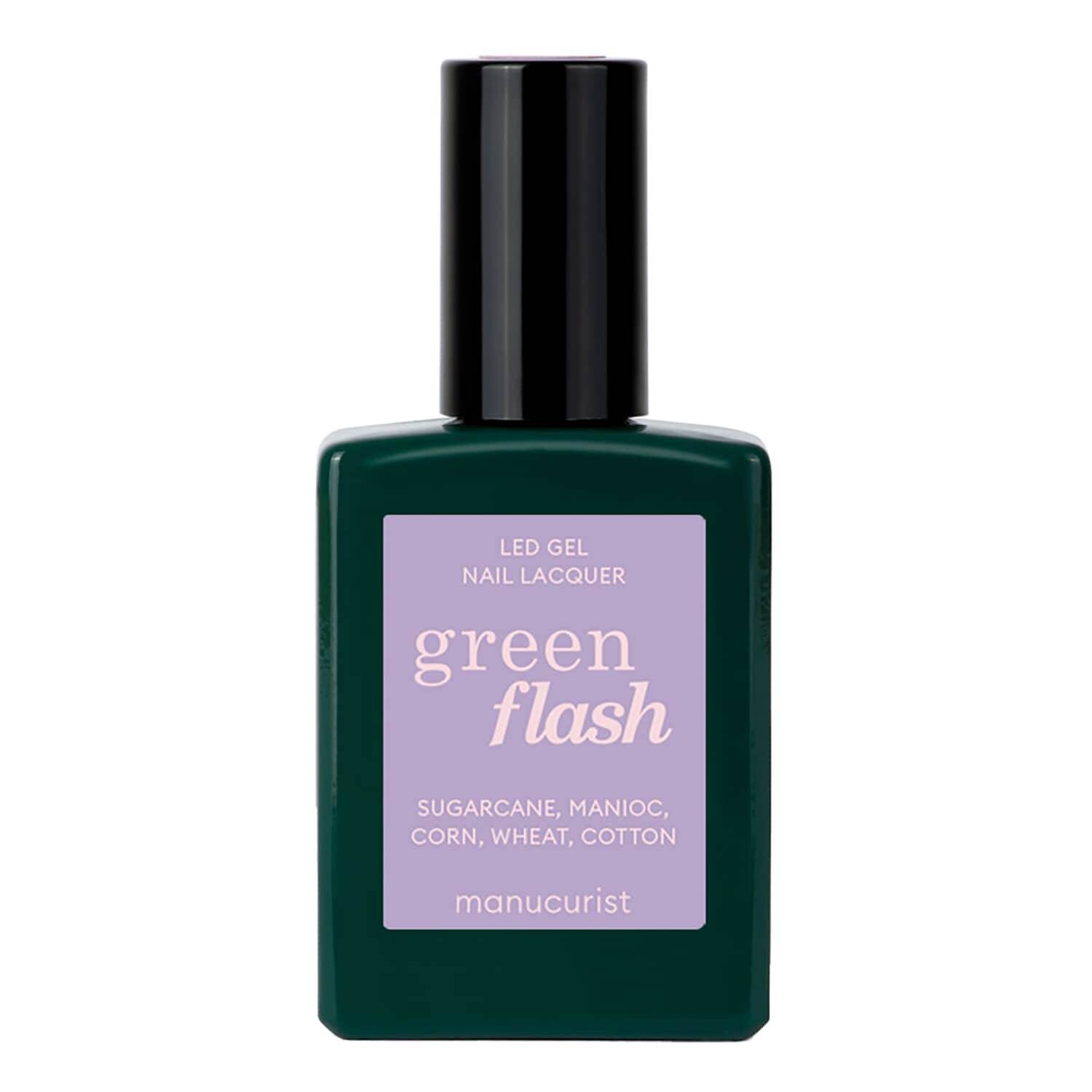 Manucurist Led Nail Polish Green Flash 15Ml Lisa Lilas