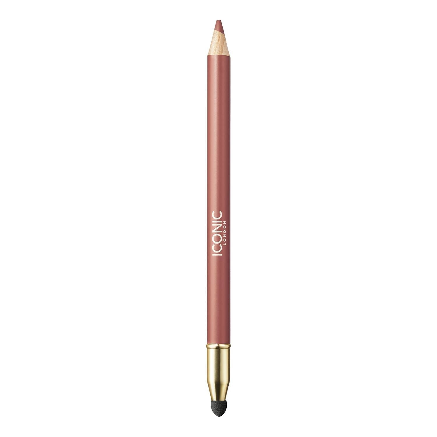 Iconic London Fuller Pout Sculpting Lip Liner | Blendable Dual Ended Lip Liner With Creamy Colour And Lip Sponge For Buffing Cruelty-Free Vegan Mak - Image 4