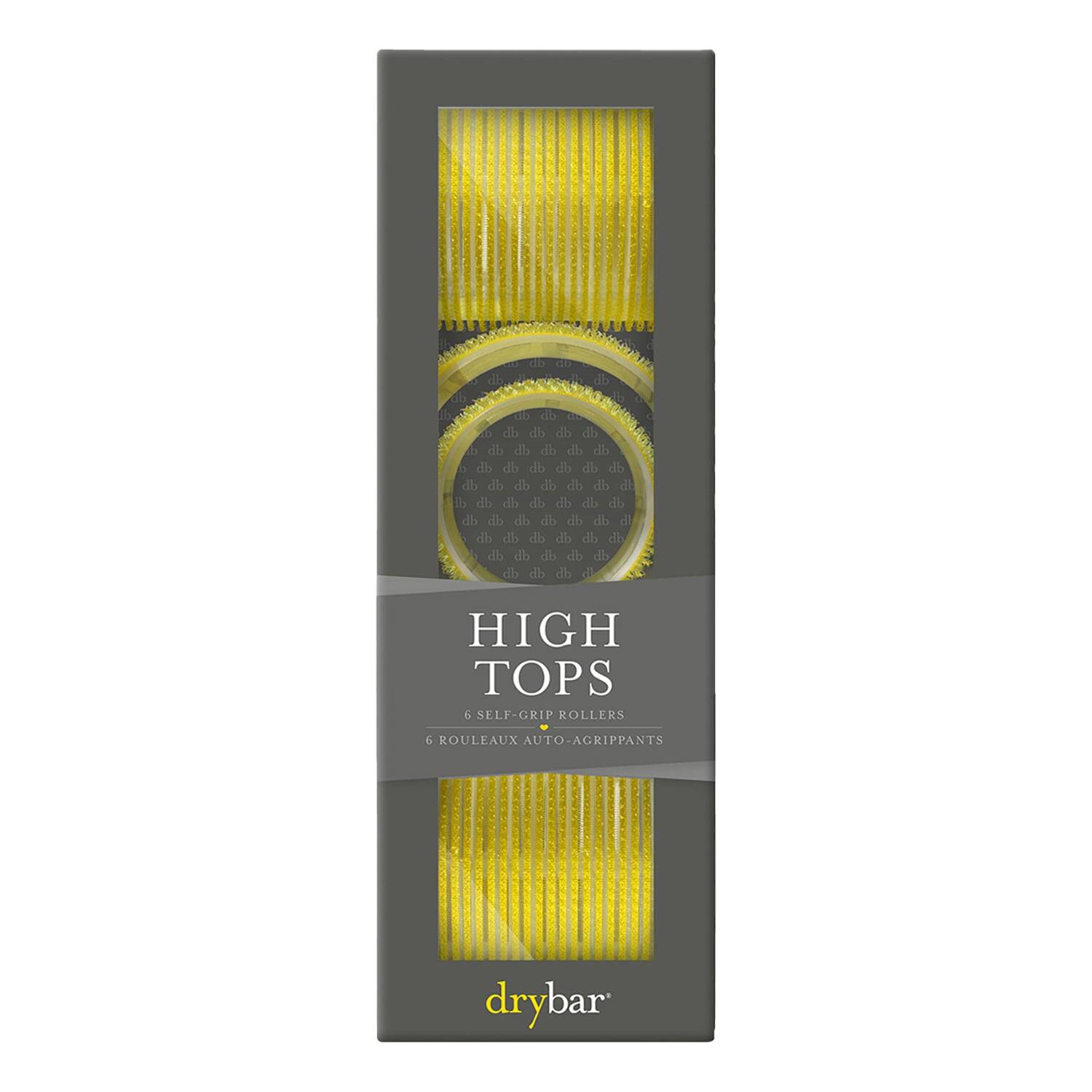 Drybar High Tops Self-Grip Rollers - Self-Grip Rollers, Create Mega-Lift & Volume, Two Sizes; 3 Medium & 3 Large Rollers, Great For All Hair Types - Image 4