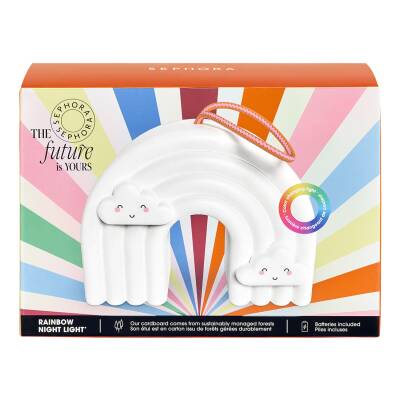 The Future Is Yours Multicolor Rainbow Night Light