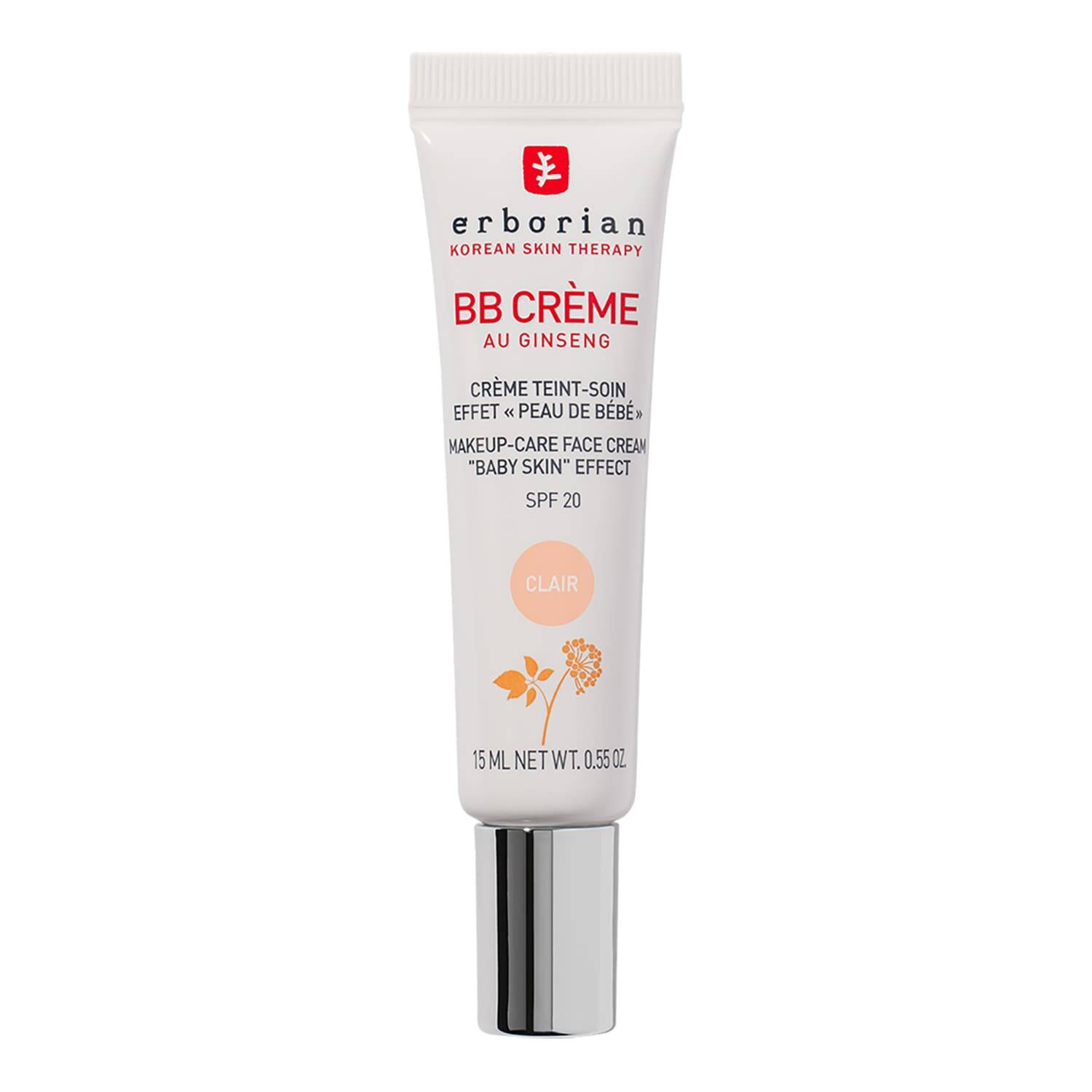 Erborian Ginseng Bb Crème 15Ml Clair