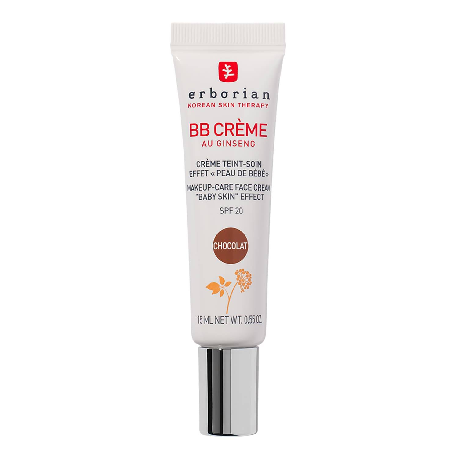 Erborian Ginseng Bb Crème 15Ml Chocolat