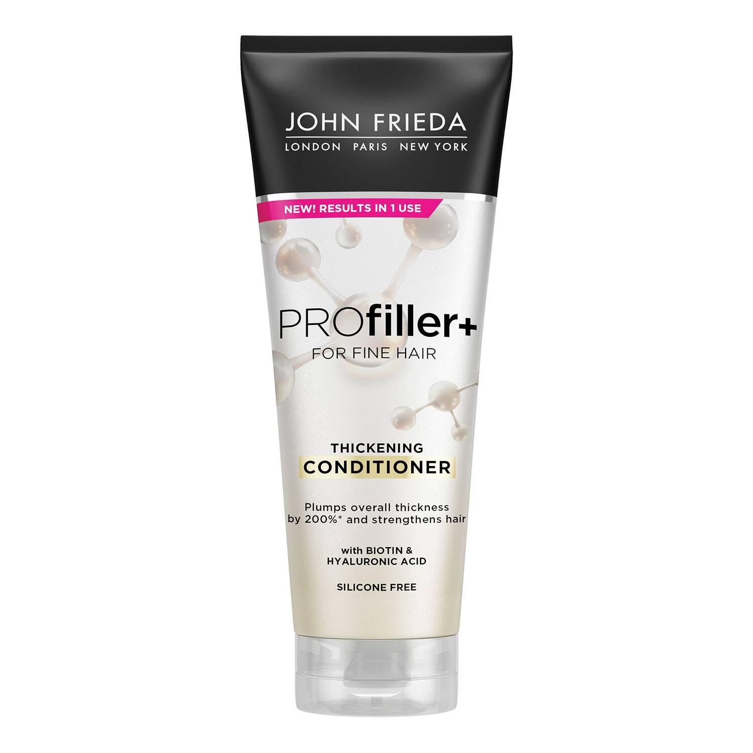 John Frieda PROfiller+ Thickening Conditioner for 250 ml (Pack of 1), White - Image 4