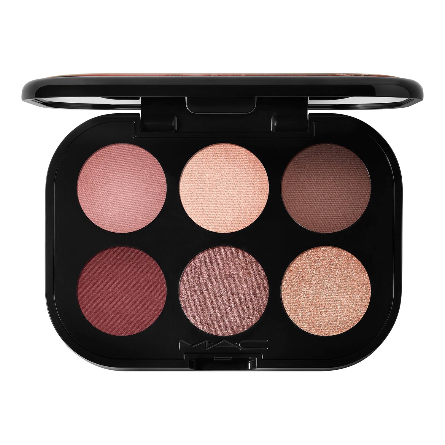 Mac Connect In Colour Eye Shadow Palette 6.25G Embedded In Burgundy