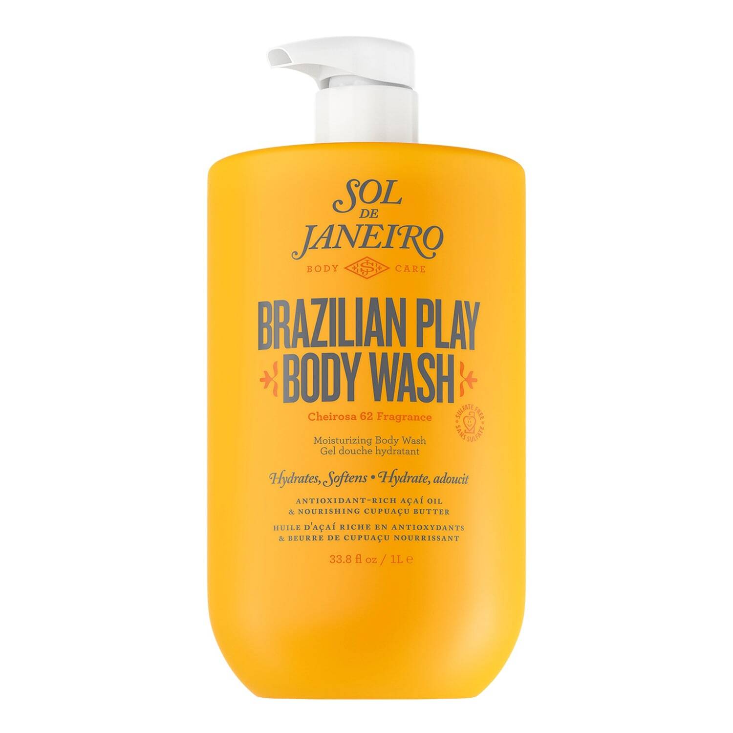 Sol De Janeiro Brazilian 4 Play Moisturizing Shower Cream-Gel 1000Ml
