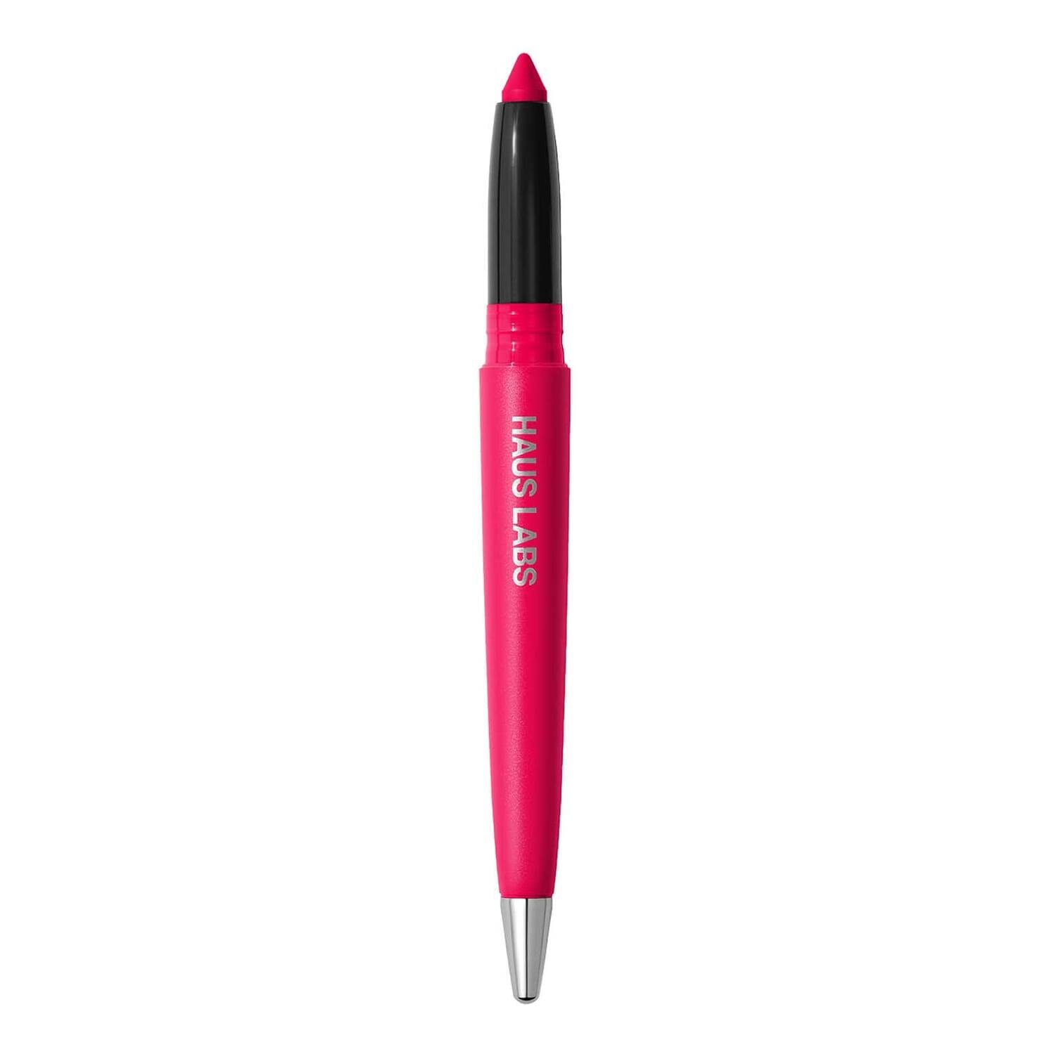 Haus Labs Le Monster Lip Crayon Vegan Lipstick And Lip Liner 1.4G Cerise Matte