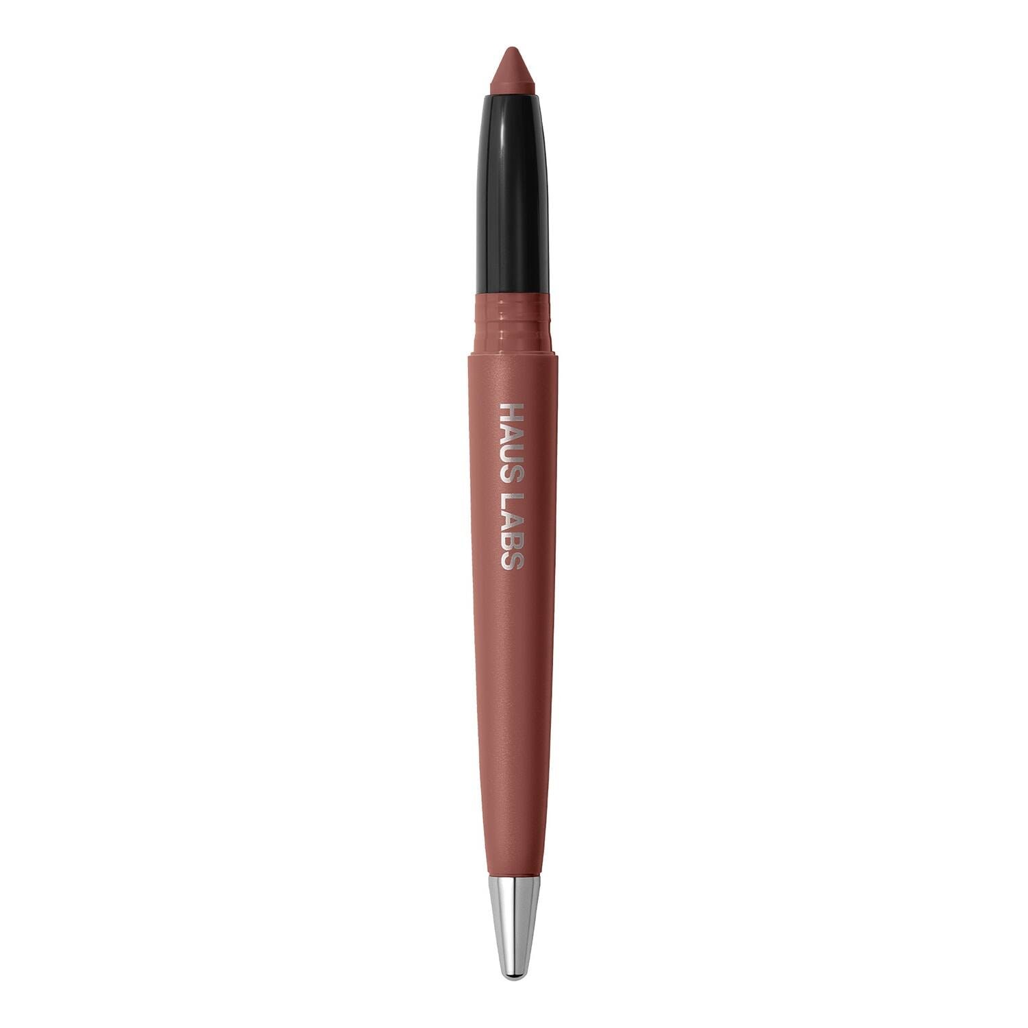 Haus Labs Le Monster Lip Crayon Vegan Lipstick And Lip Liner 1.4G Maple Matte
