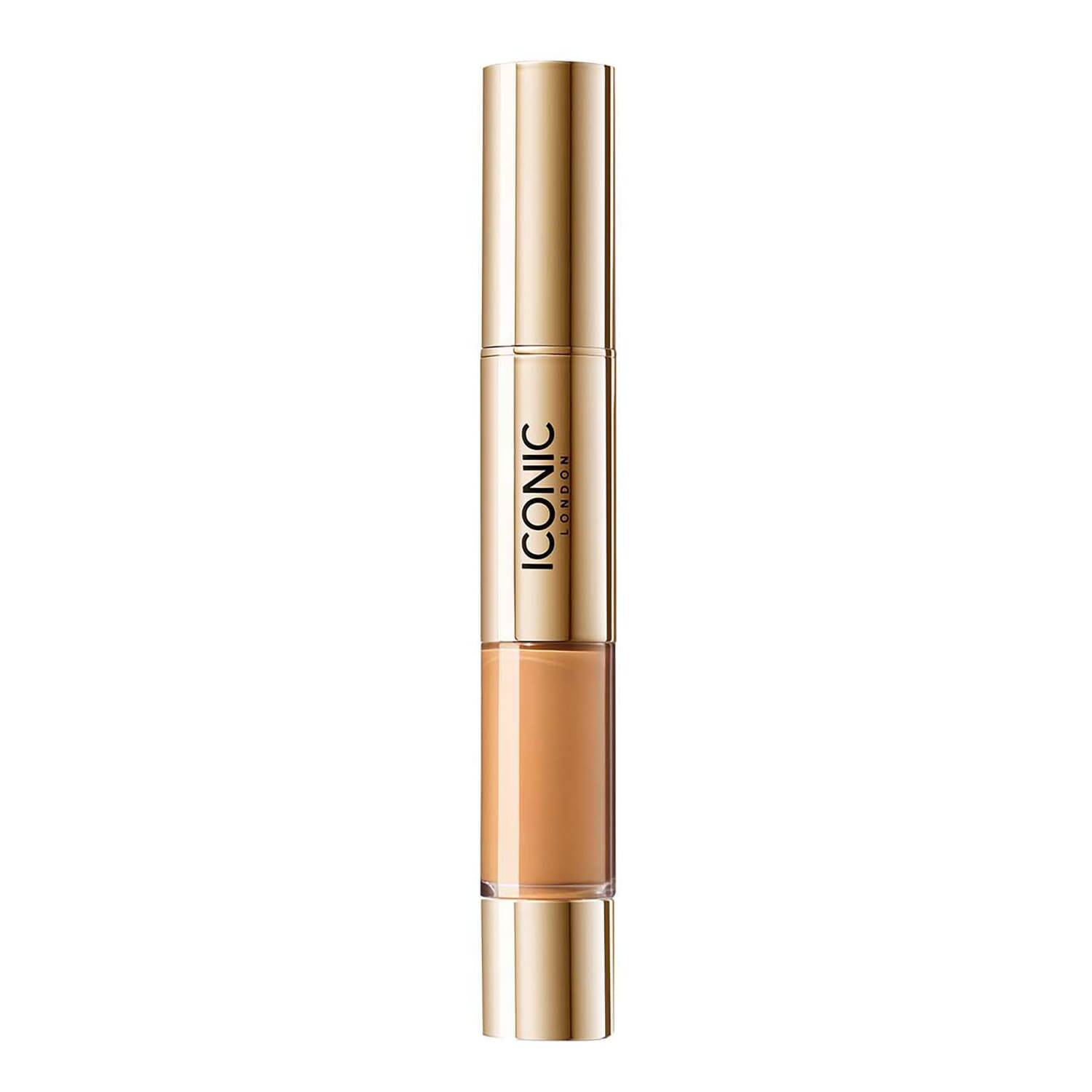 Iconic London Unisex Golden Tan Radiant Concealer And Brightening Duo - Image 5
