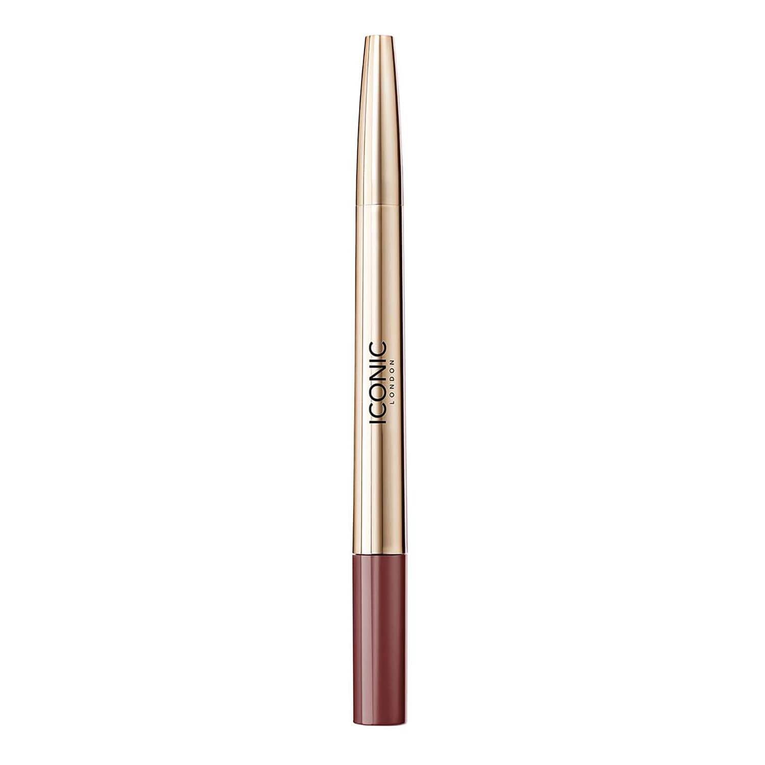 Iconic London Smokey Eye Duo Kajal Double-Ended Eyeliner Shade Spiced Plum 0.85 G - Image 4