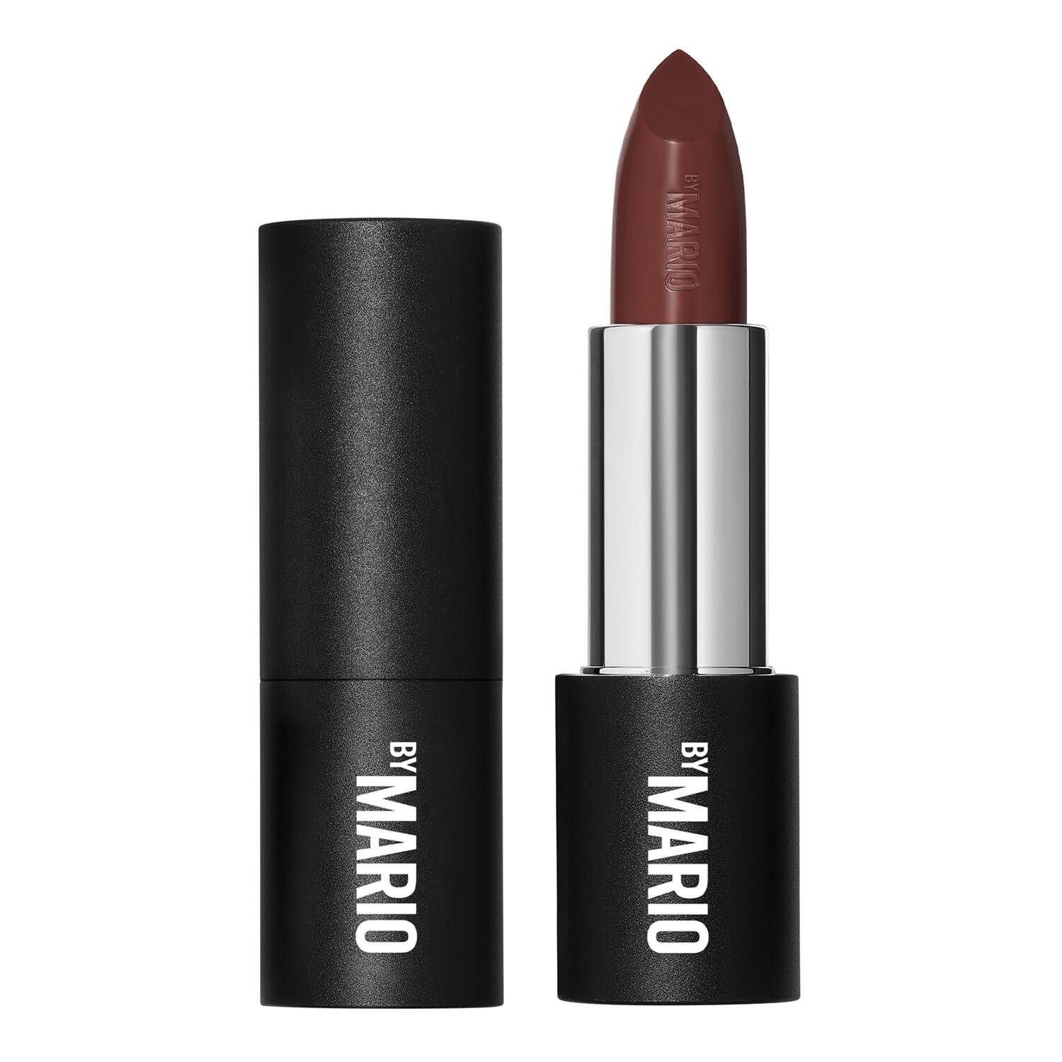 Makeup By Mario Supersatin Lipstick 3.5G Downtown Girl - Intense Plum Brown