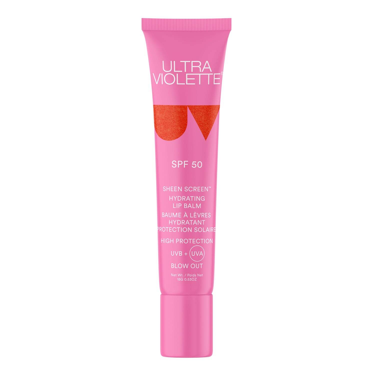 Ultra Violette Sheen Screen Spf50 Dusk Hydrating Lip Balm Blow Out