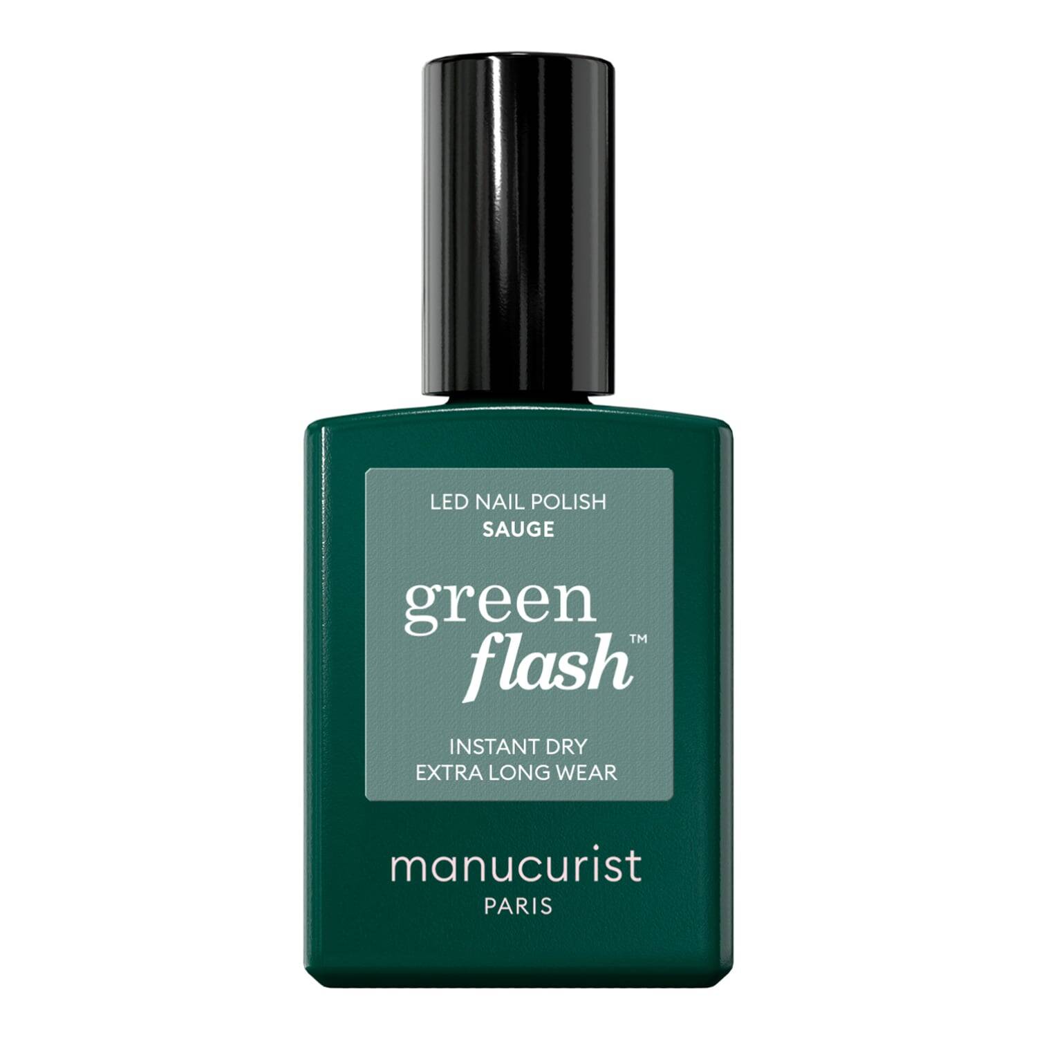 Manucurist Led Nail Polish Green Flash 15Ml Sauge