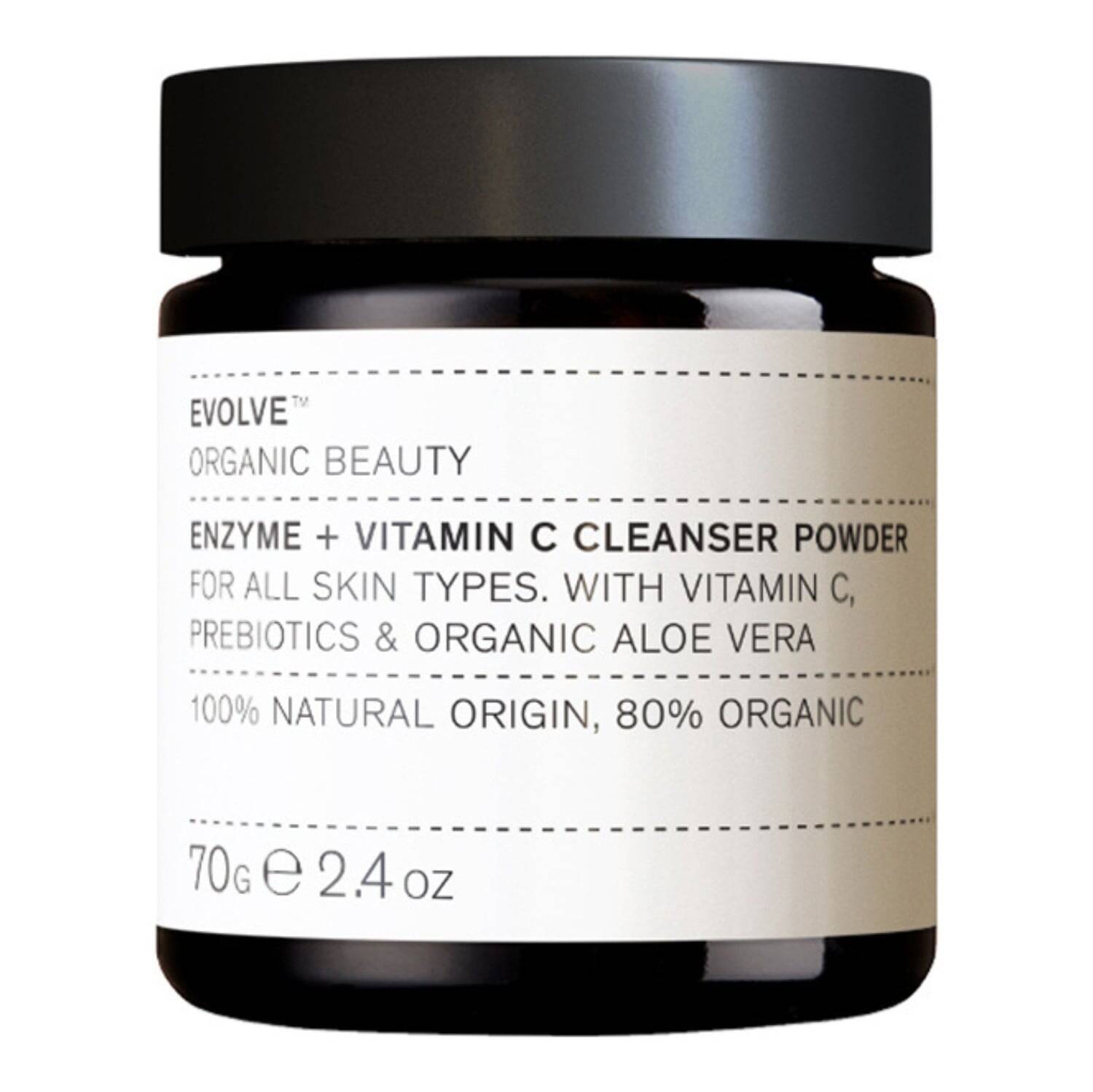 Evolve Beauty Enzyme & Vitamin C Cleansing Powder 70G