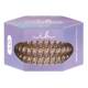 Slim Premium Bronze Me Pretty Hair Scrunchies