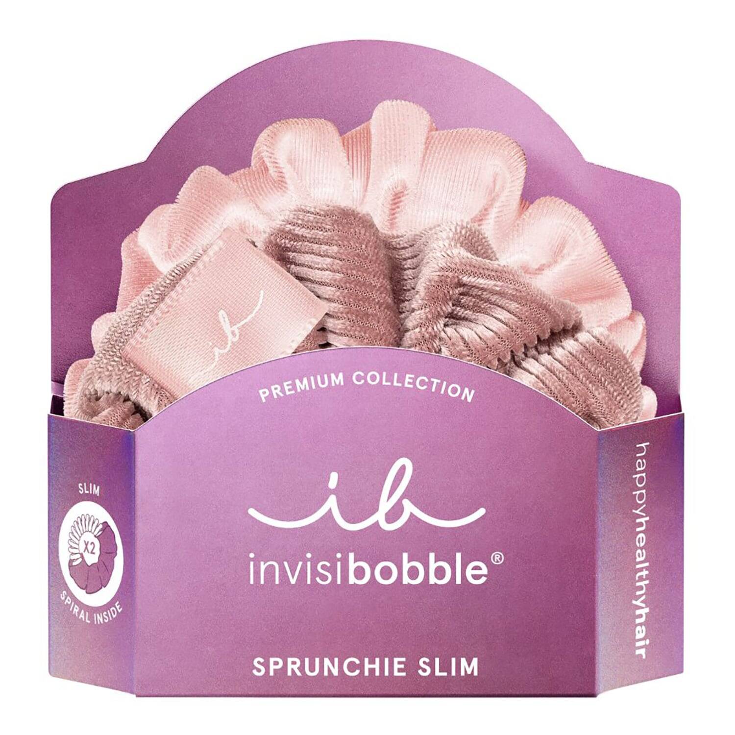 Invisibobble Sprunchie Slim Hair Scrunchies X2