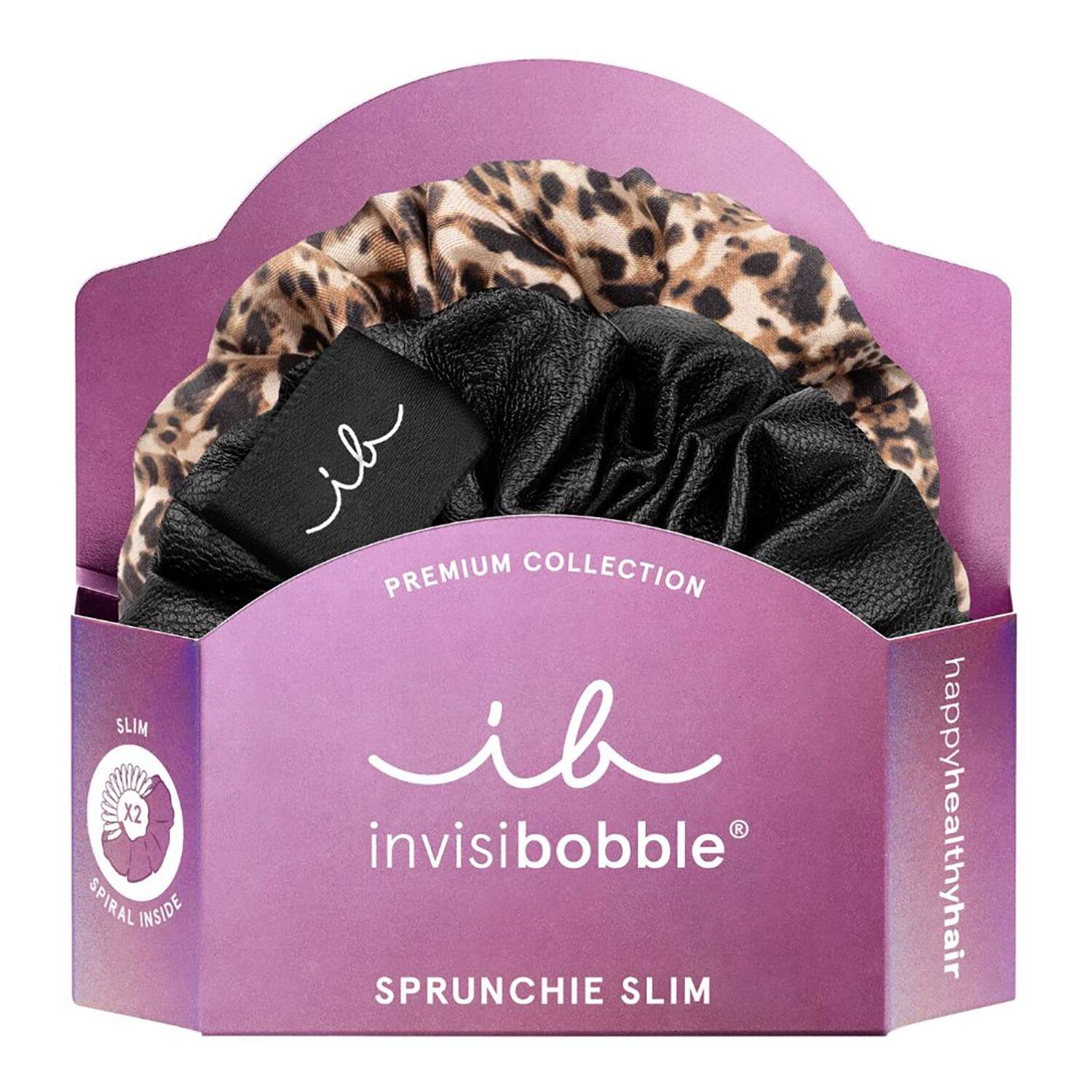 Invisibobble Sprunchie Slim Hair Scrunchies Leo Is The New Black X2