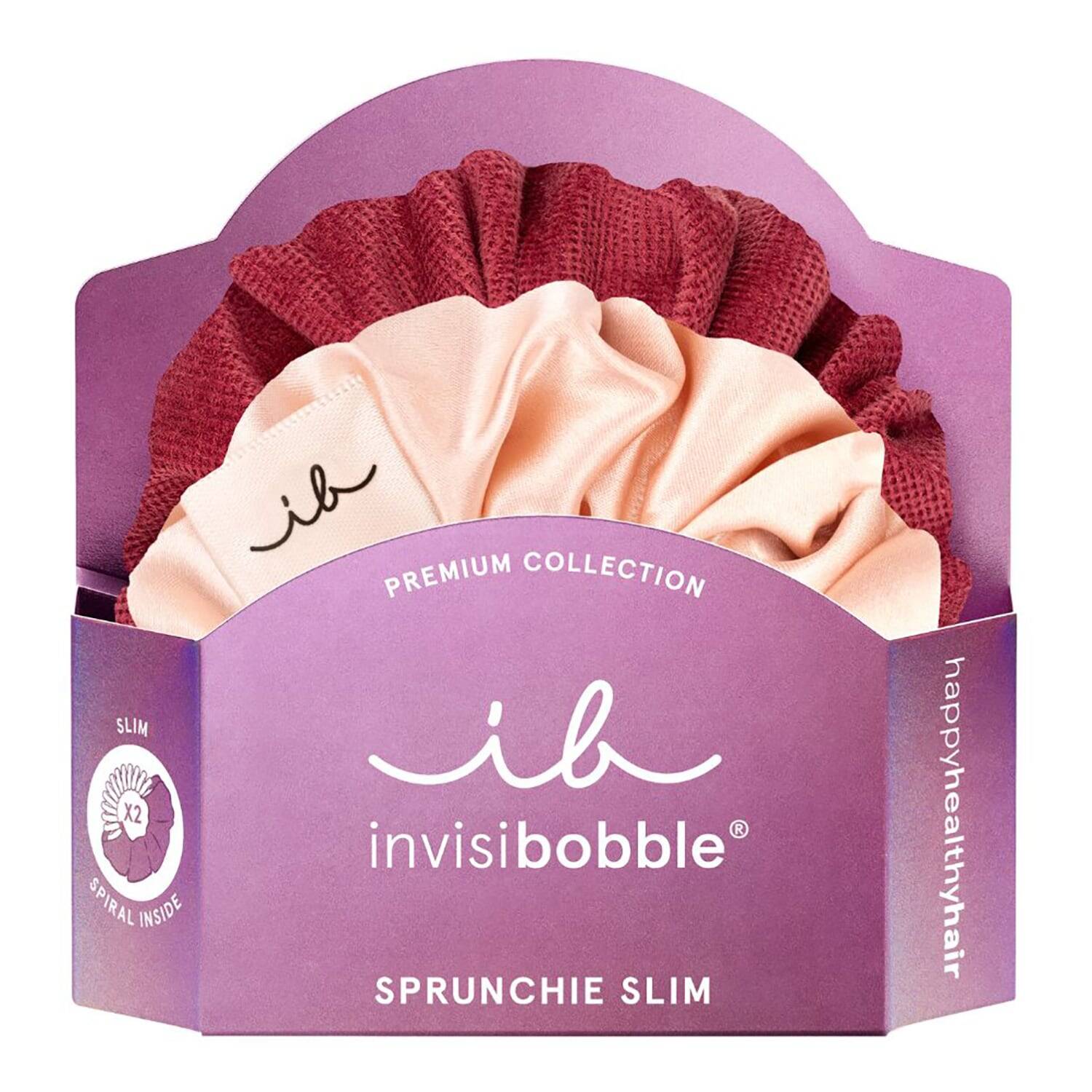 Invisibobble Sprunchie Slim Hair Scrunchies X2