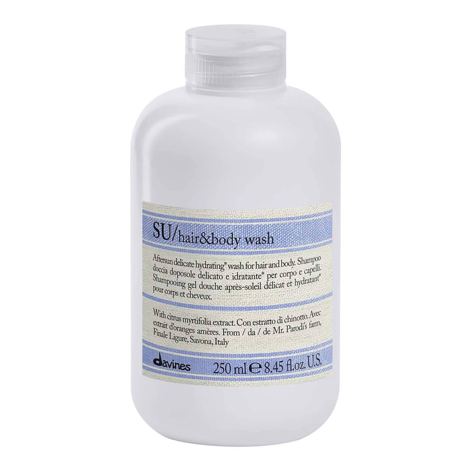 Davines Su Hair&Body Wash 2-In-1 Shower Gel And Shampoo 250 Ml - Image 3