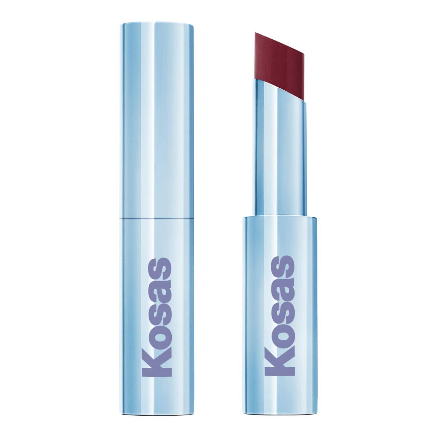 Kosas Wet Stick Moisturizing Shiny Sheer Lipstick 3.1G Bikini Blaze