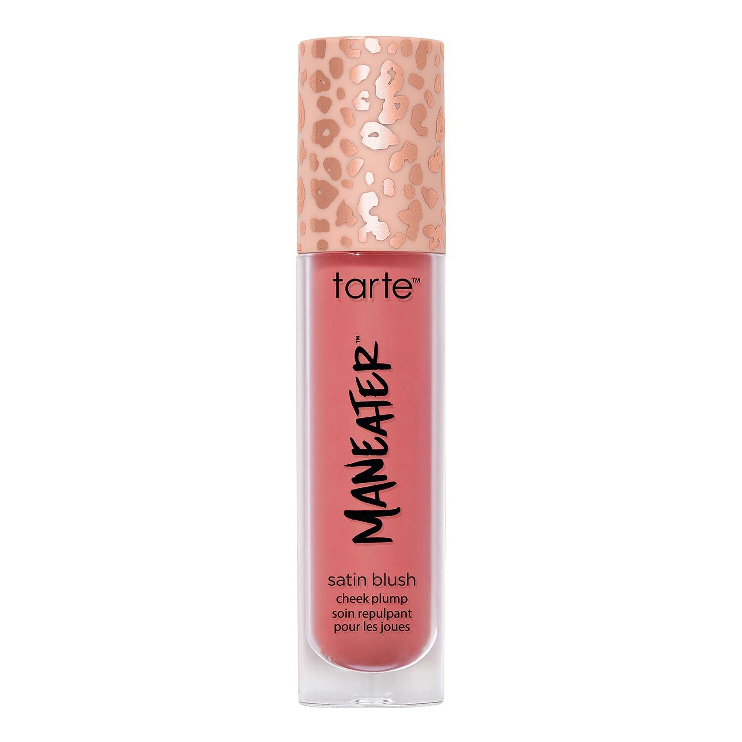Tarte Maneater Satin Blush Cheek Plump Blush 8Ml Pink Coral