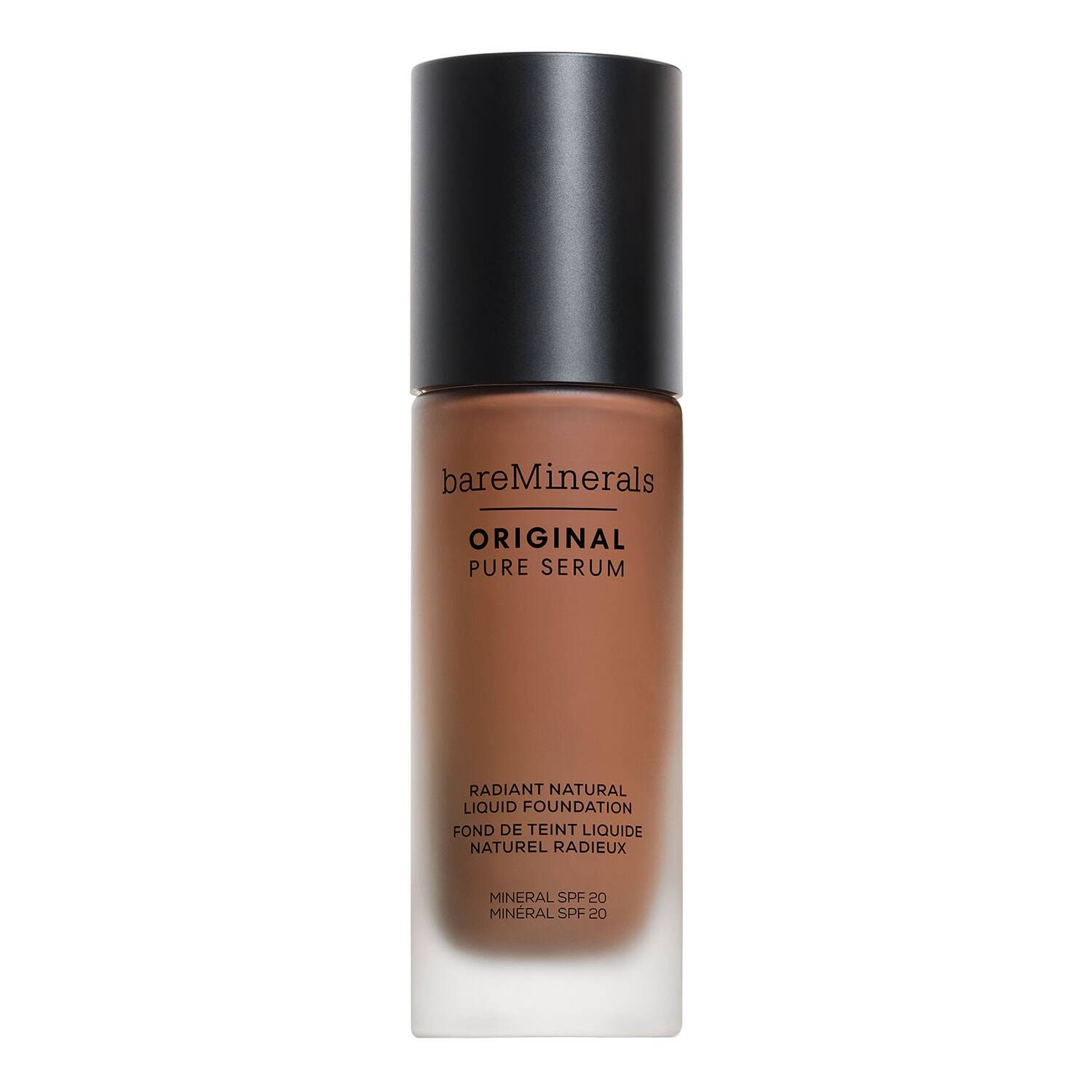 Bareminerals Original Pure Serum Radiant Natural Liquid Foundation Mineral Spf20 30Ml Deep Cool 5
