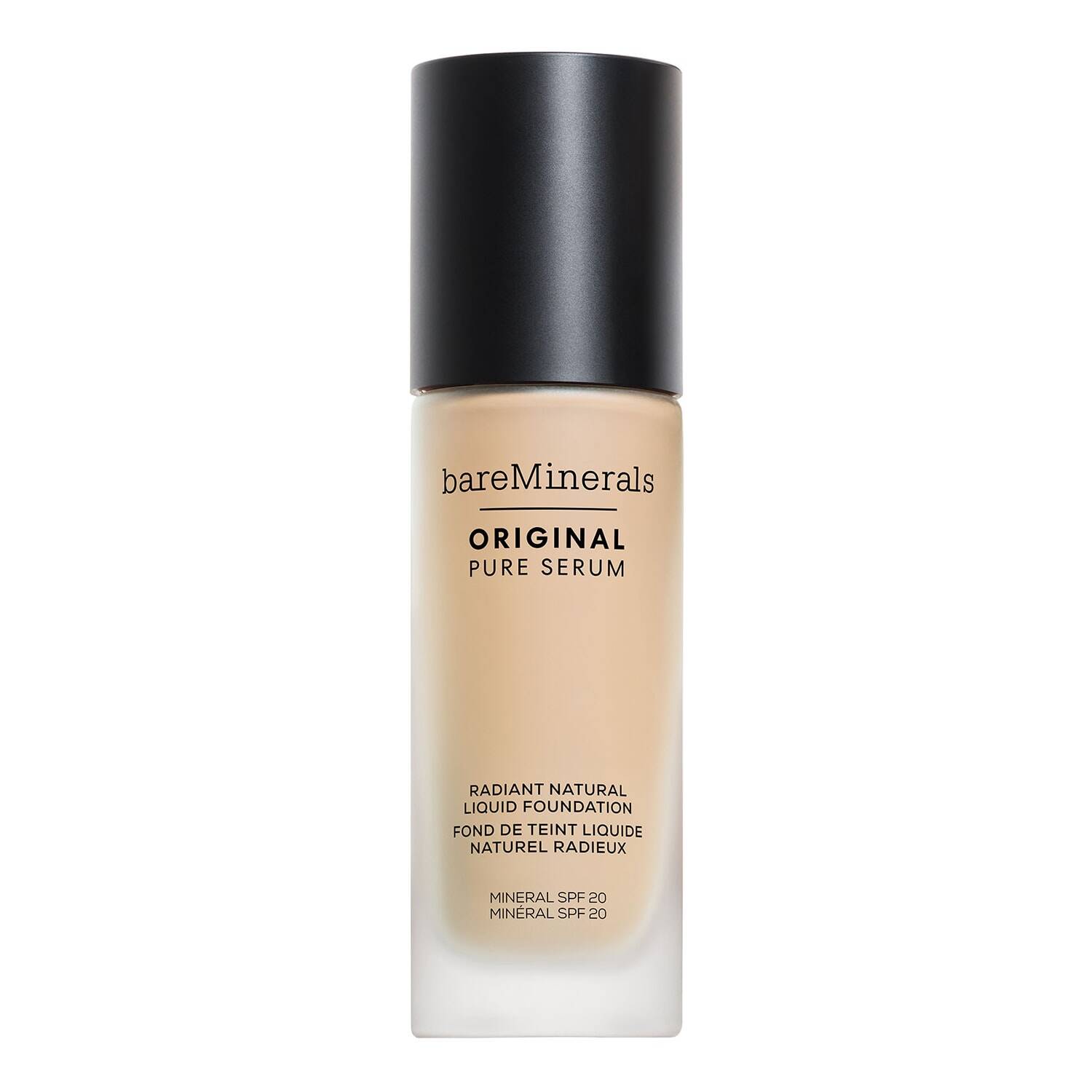 Bareminerals Original Pure Serum Radiant Natural Liquid Foundation Mineral Spf20 30Ml Fair Warm 1