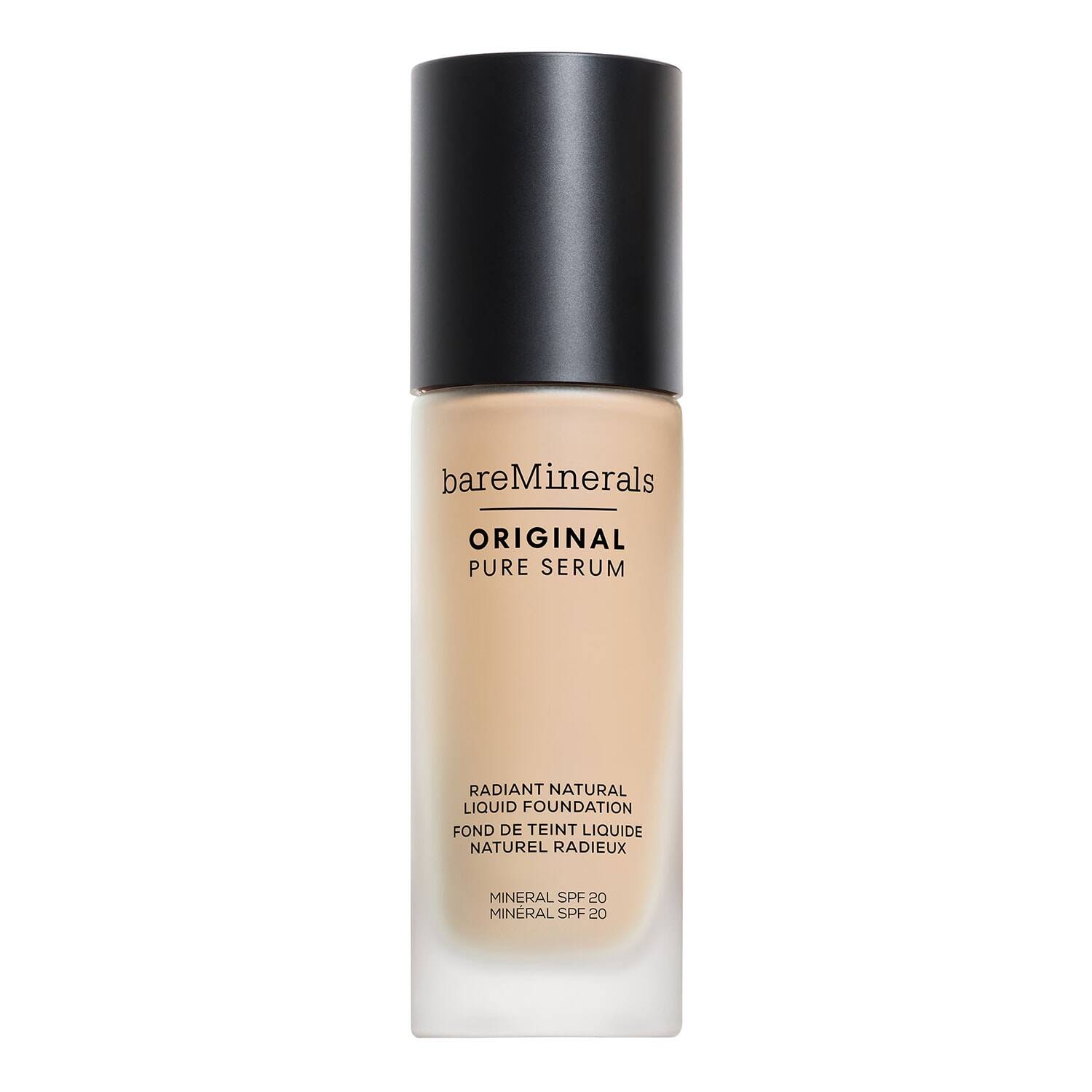 Bareminerals Original Pure Serum Radiant Natural Liquid Foundation Mineral Spf20 30Ml Fair Neutral 21.5