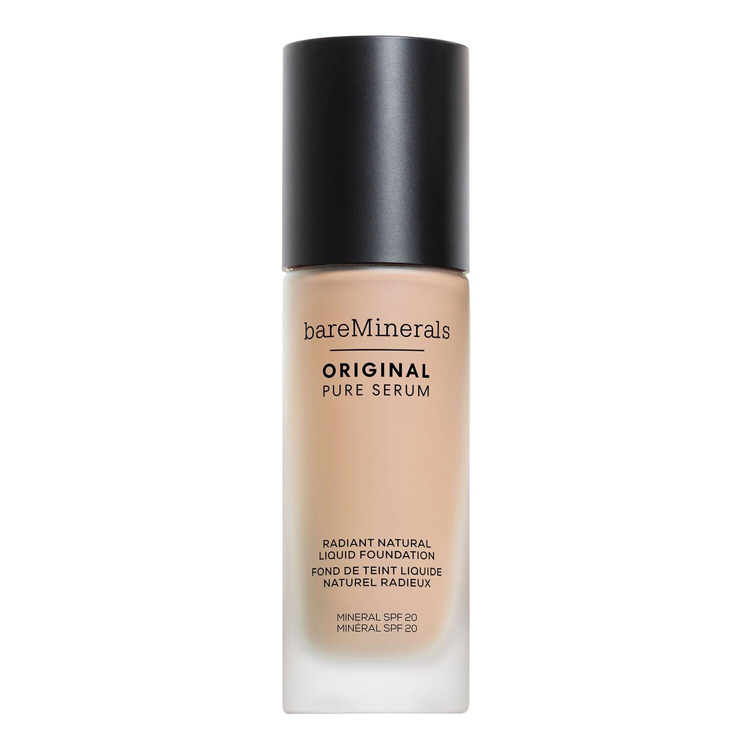 Bareminerals Original Pure Serum Radiant Natural Liquid Foundation Mineral Spf20 30Ml Light Cool 2