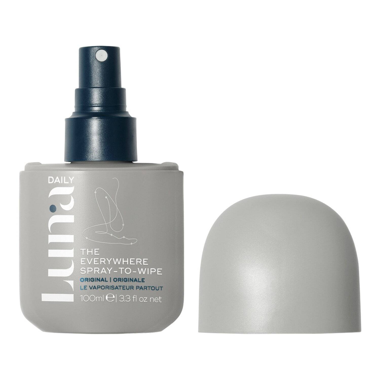 Luna Daily The Everywhere Spray-To-Wipe - Ph Balancing With Prebiotics + Vitamins C+E 100Ml