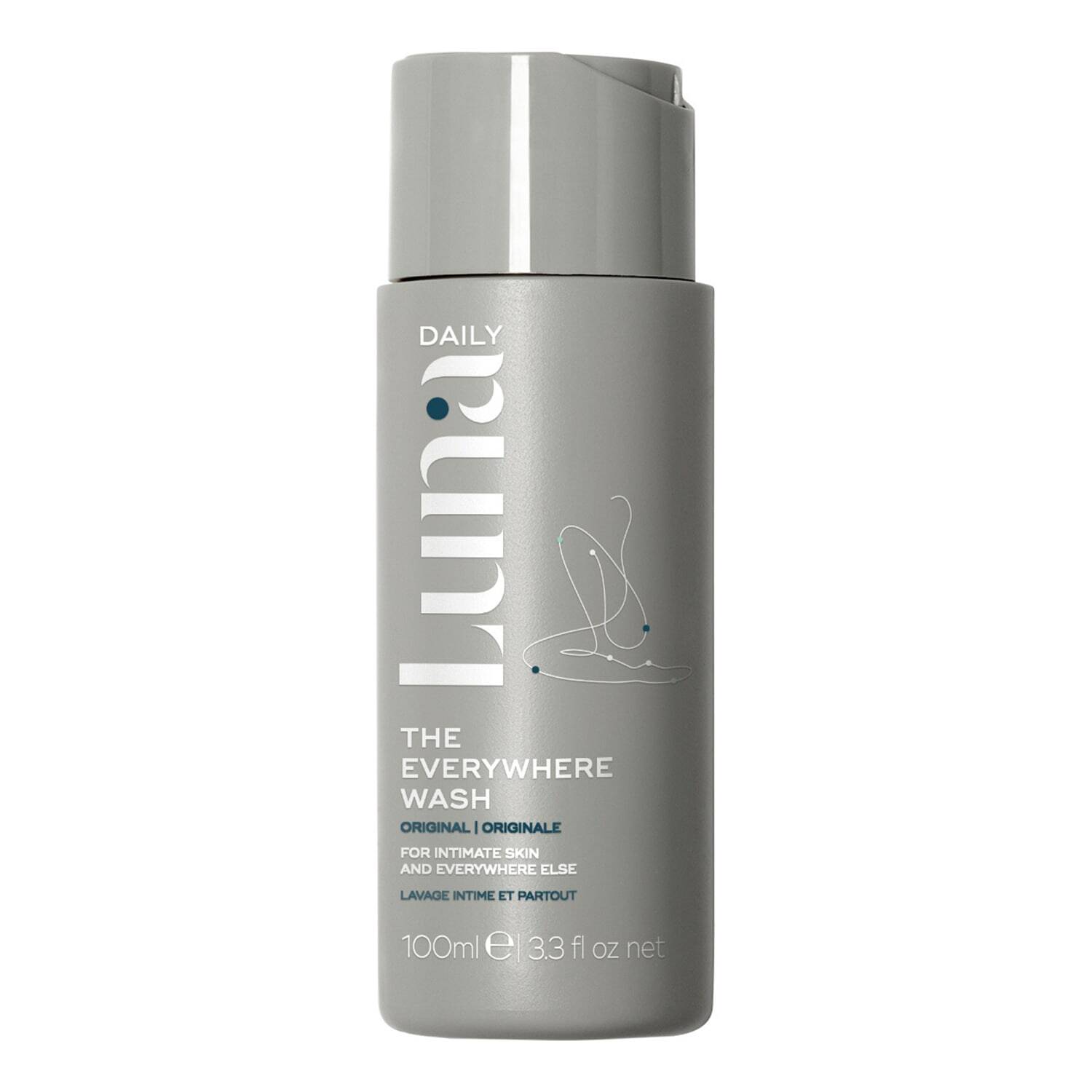 Luna Daily The Everywhere Wash Mini Ph Balancing With Prebiotics + Vitamins C+E 100Ml