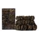 Back to Basics - Dark Brown Pure Silk Scrunchie Set