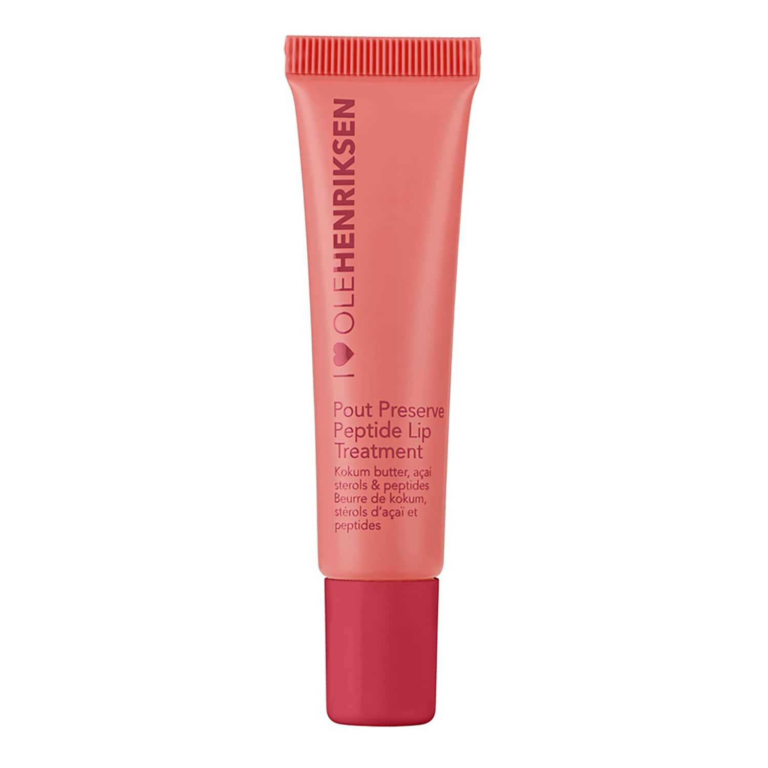 Ole Henriksen Pout Preserve Hydrating Peptide Lip Treatment Strawberry Sorbet (12 Ml)