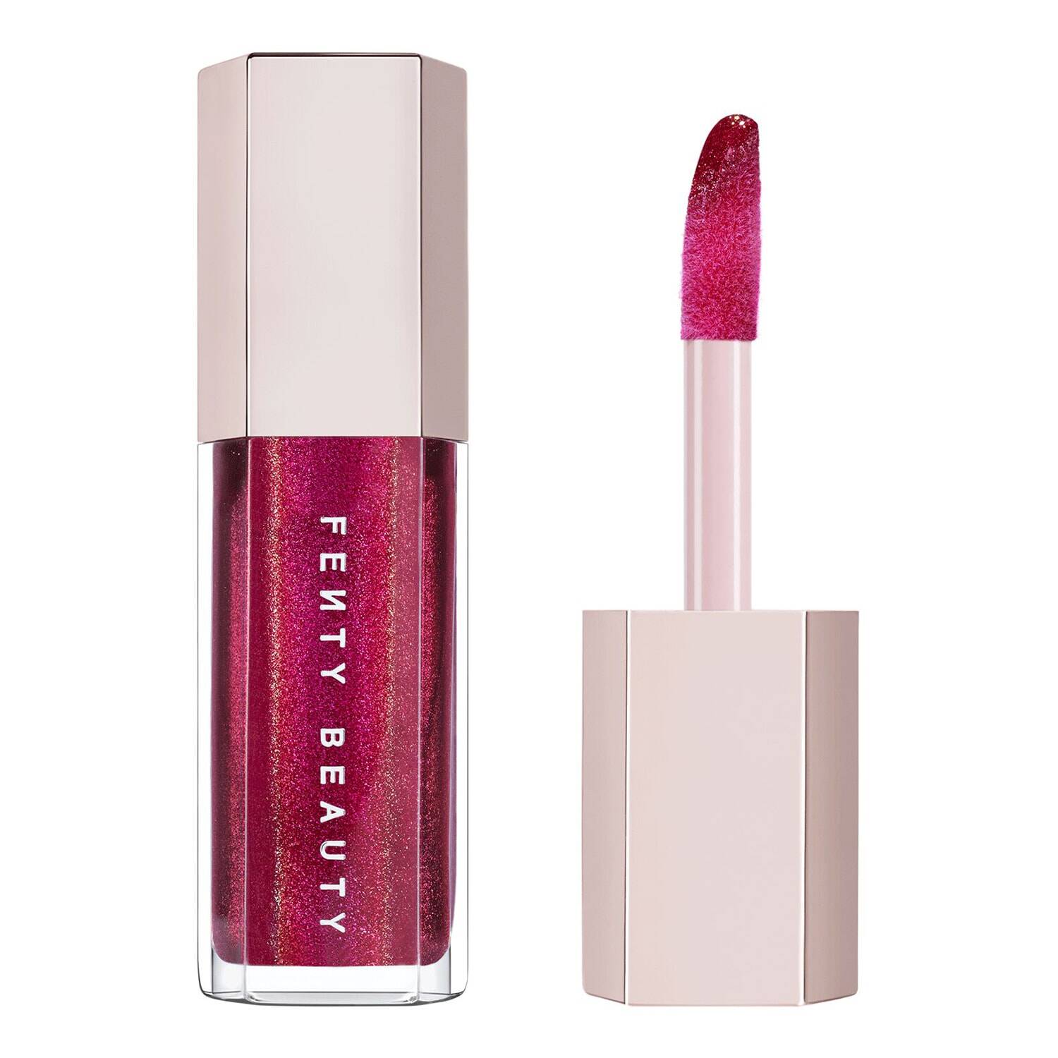 Fenty Beauty Gloss Bomb Universal Lip Luminizer Flex Fuchsia - Image 4