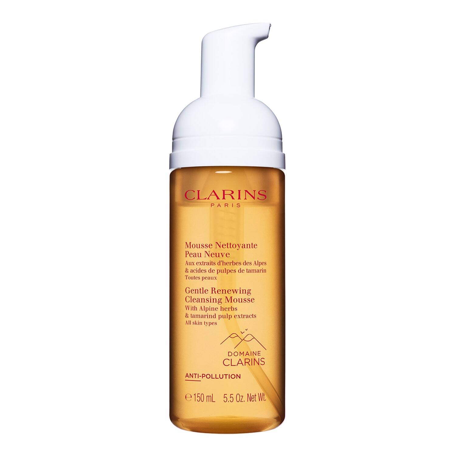 Clarins Gentle Renewing Cleansing Mousse - All Skin Types 150Ml
