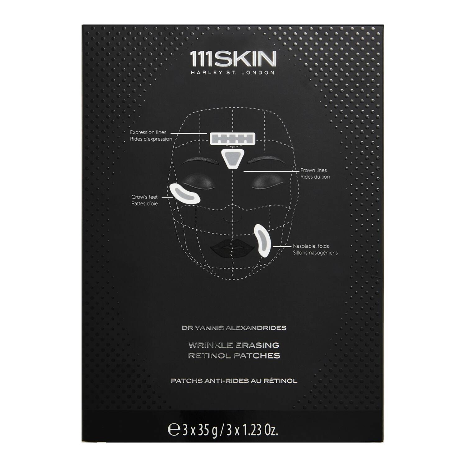 111Skin Wrinkle Erasing Retinol Patches 3X35G