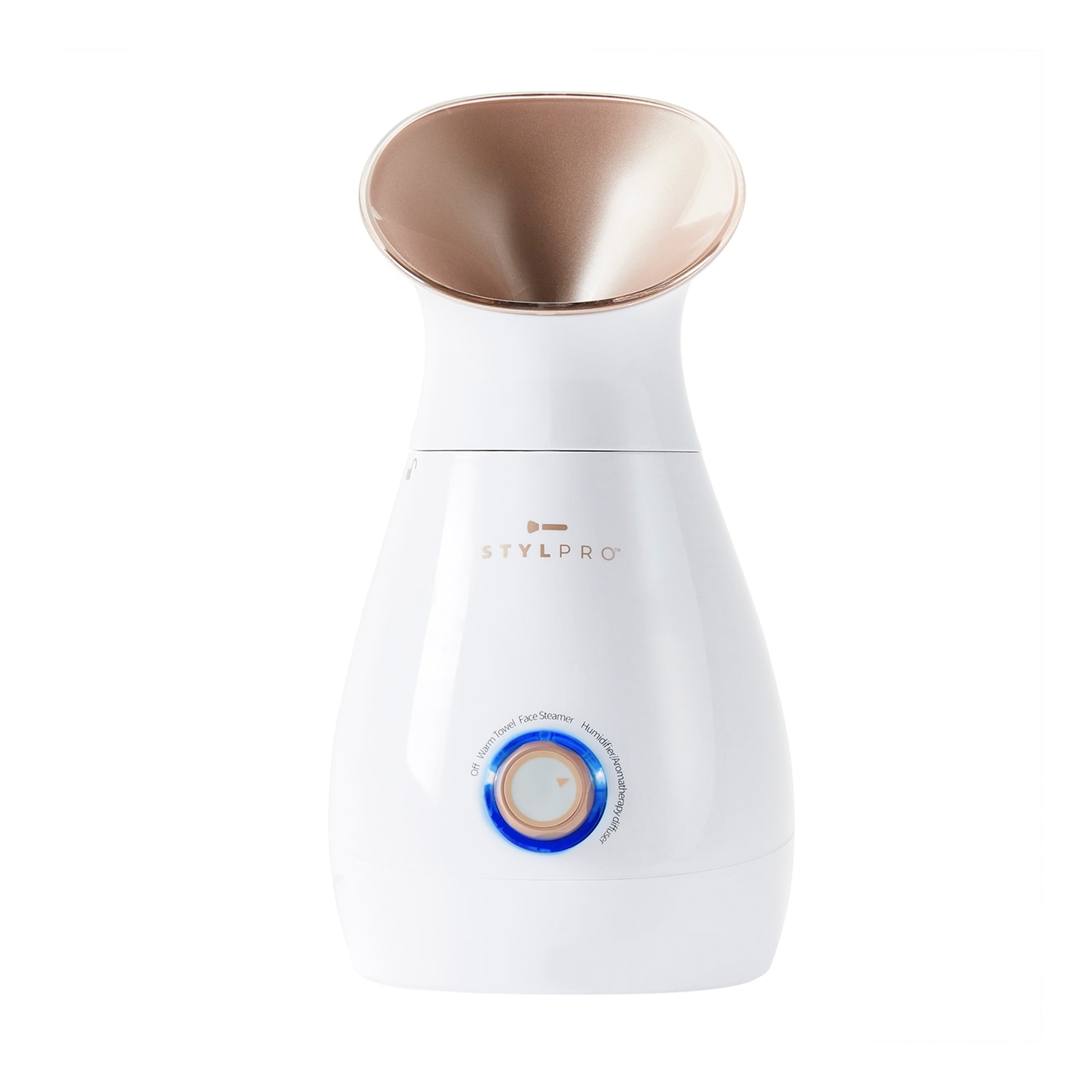 Stylpro 4-In-1 Ionic Spa Facial Steamer White