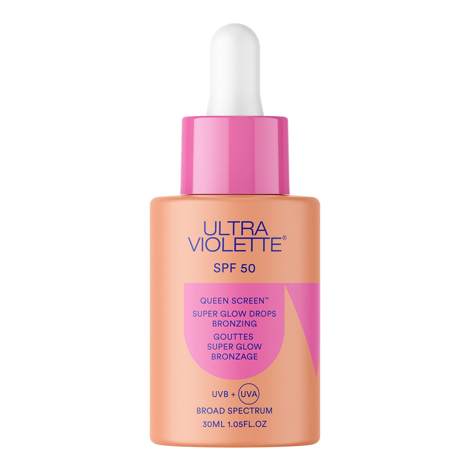 Ultra Violette Queen Screen Spf50 Super Glow Drops Bronzing 30Ml