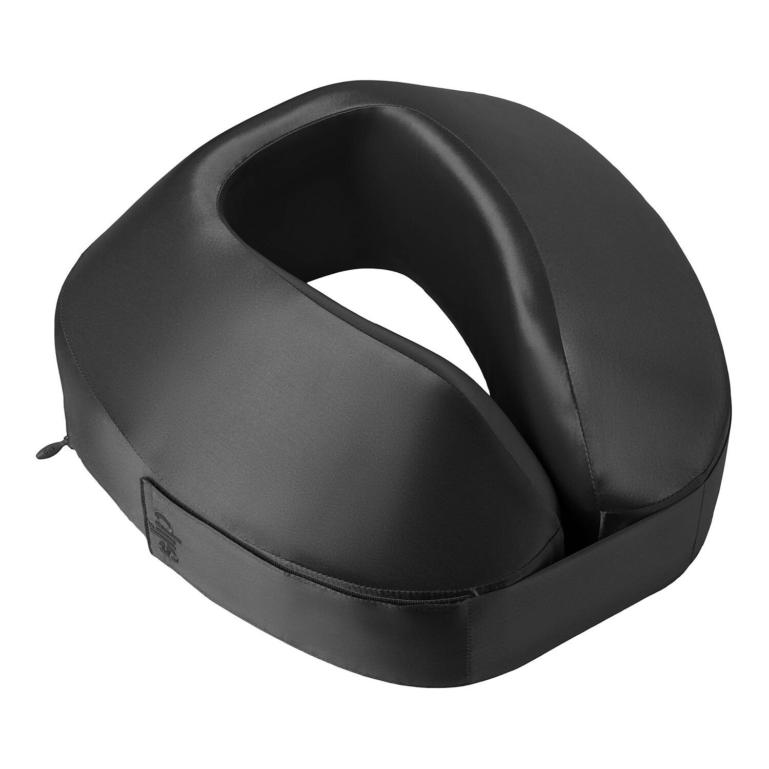 Slip Silk Pillowcase Jet Setter Travel Pillow Black
