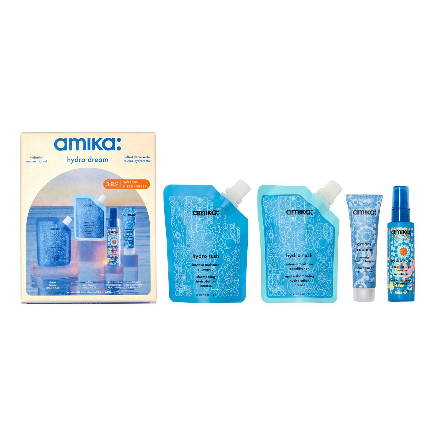 Hydro Dream Hydration Routine Trial Set