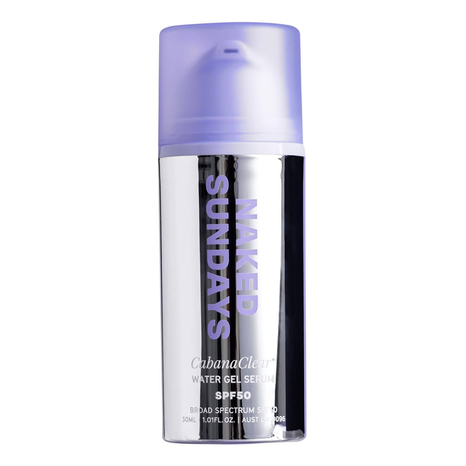 Naked Sundays Cabanaclear Water Gel Serum Spf50 30Ml
