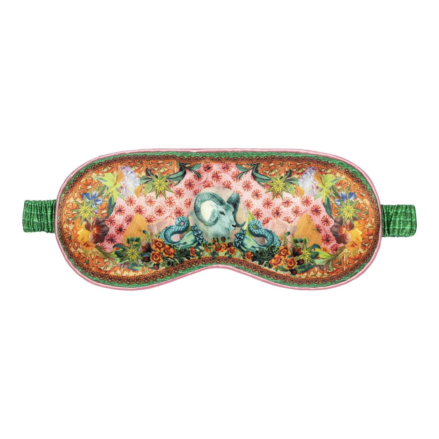 Slip Silk Pillowcase Sleep Mask Zodiac Capricorn