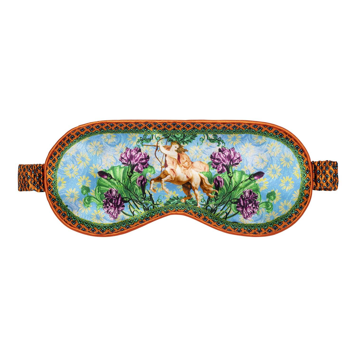 Slip Silk Pillowcase Sleep Mask Zodiac Sagittarius