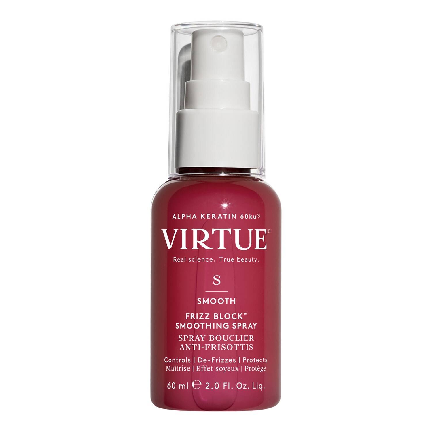 Virtue Frizz Block Smoothing Spray 60Ml