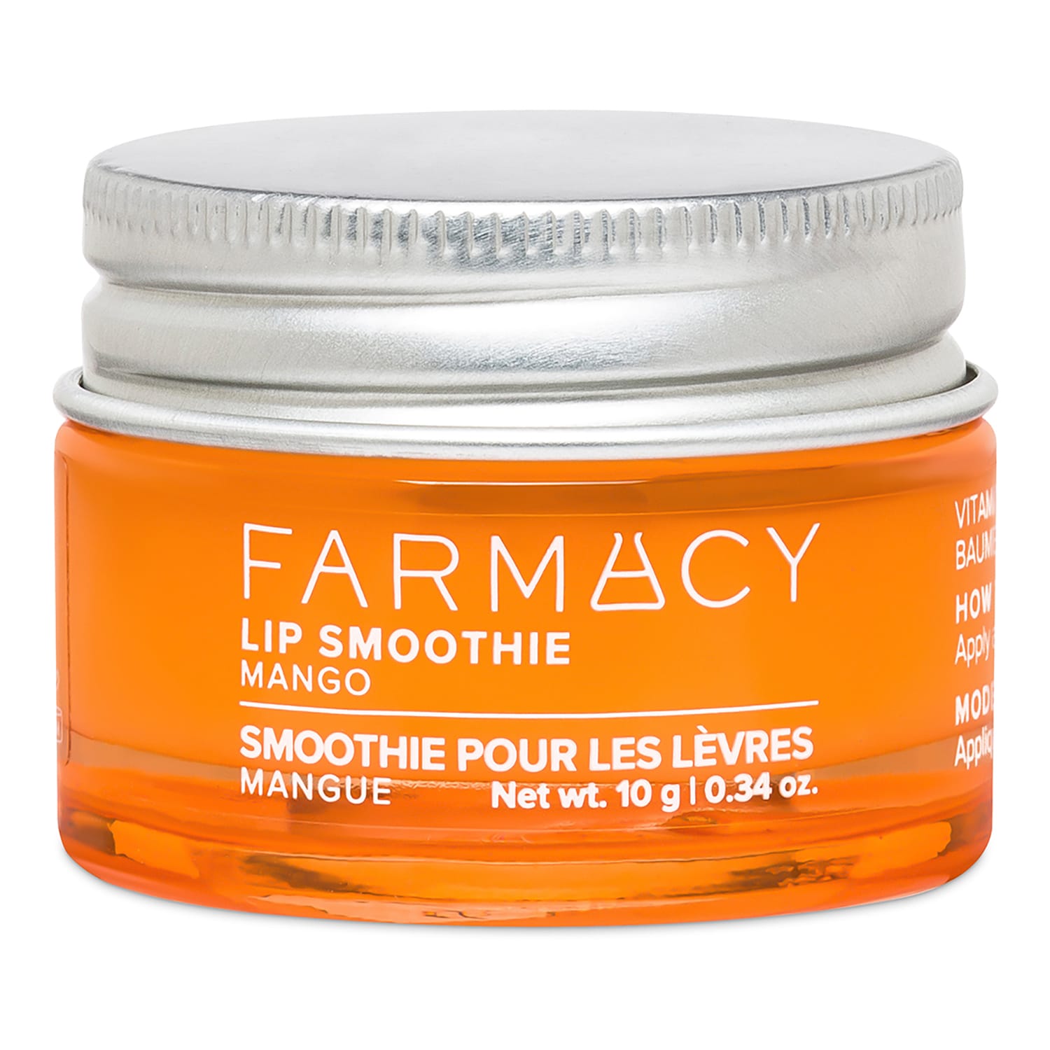 Farmacy Lip Smoothie Vitamin C + Peptide Lip Balm Mango 10G