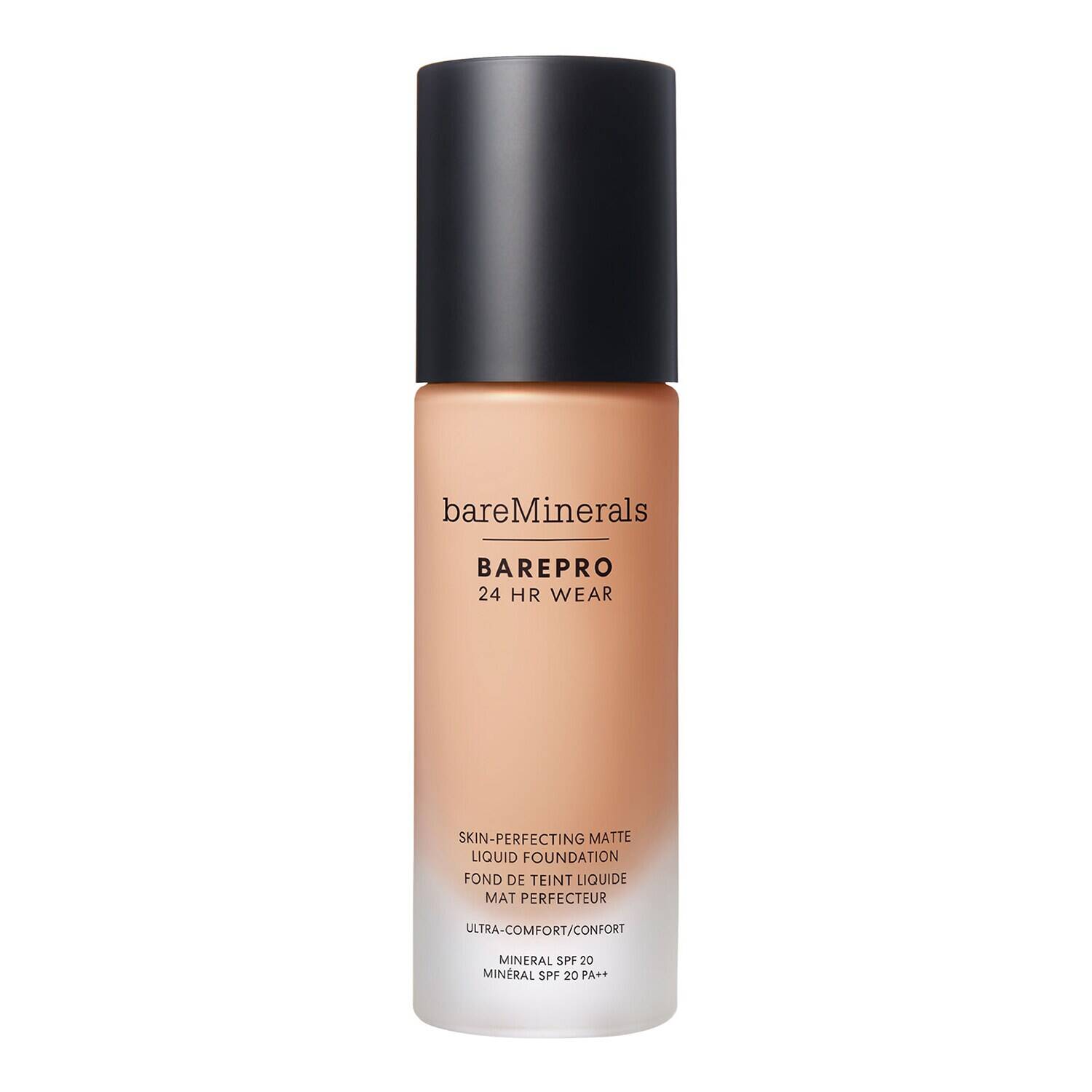 Bareminerals Barepro 24Hr Wear Skin-Perfecting Liquid Foundation​ Mineral Spf 20 30Ml Med 30C